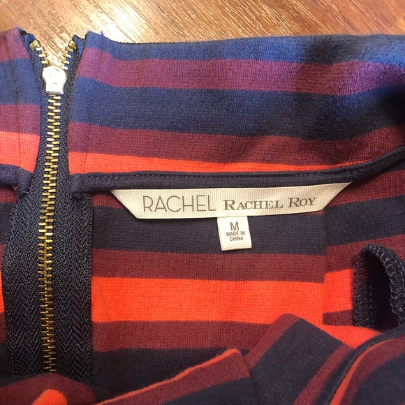 RACHEL Rachel Roy Pleaded Shirt w/zipper. Size Med - Picture 3 of 8